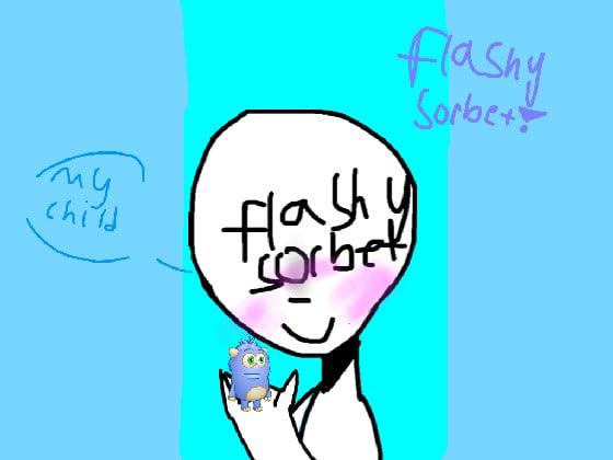 Fanart 4: Flashy Sorbet