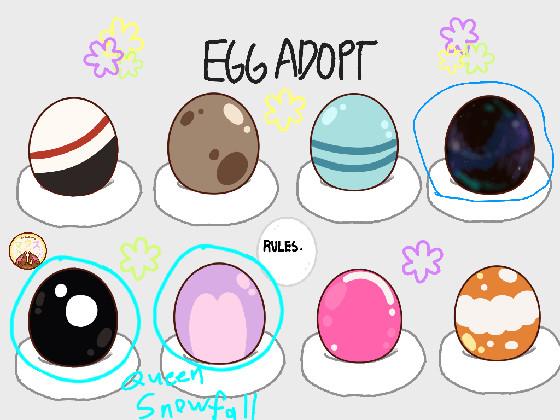 ❀Egg Adoption❀ 1 1 1