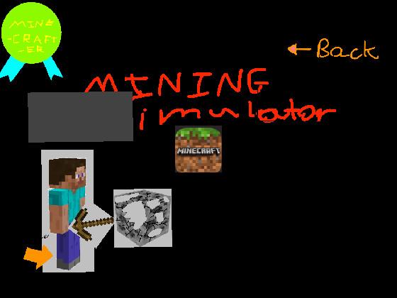 MINECRAFT mining sim 1