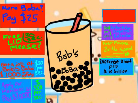 Boba Tea Clicker game