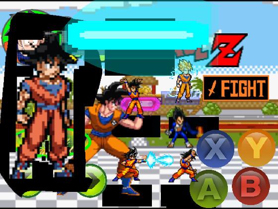 Dragon ball z fighting