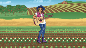 barbie farm with musician 000789