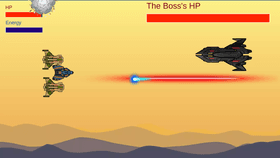 spaceship vs boss