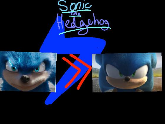 Sonic the hedgehog movie 1