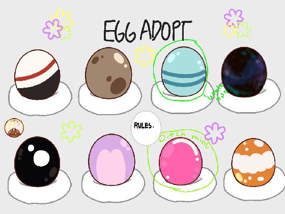 ❀Egg Adoption❀ 1 1 2