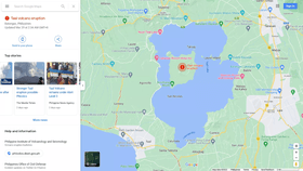 Taal volcano (ALERT LEVEL 3)