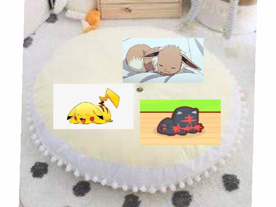 Pokèmon sleeping