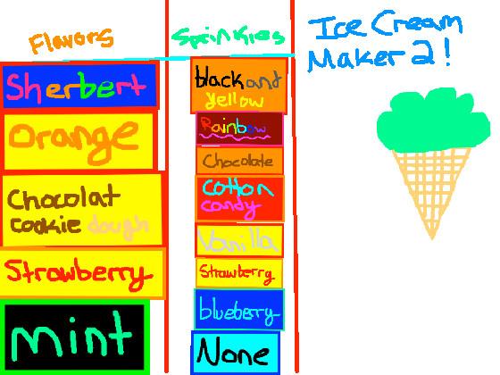 Ice cream maker 2! 1