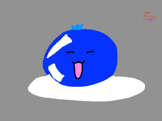 my talking blueberry