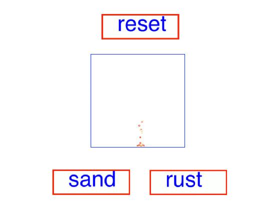 simple dust simulation