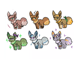 Eevee adopts! &lt;3 1