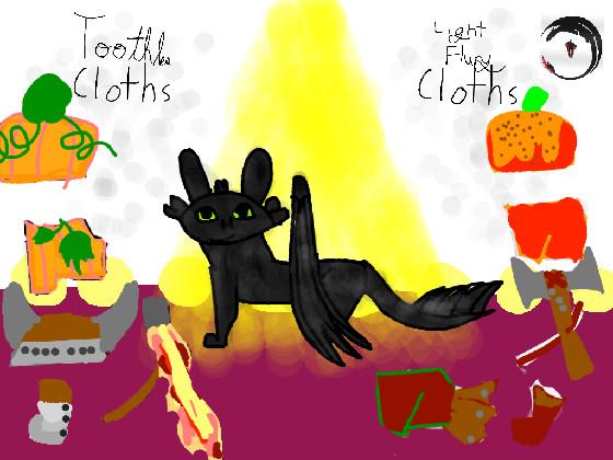 Toothless/Lightflury Dress Up remix