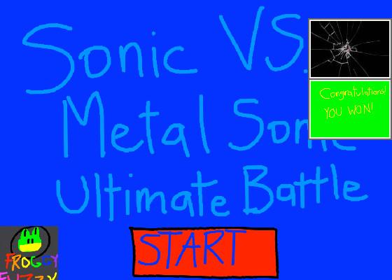 Sonic Vs. Metal Sonic Ultimate Battle