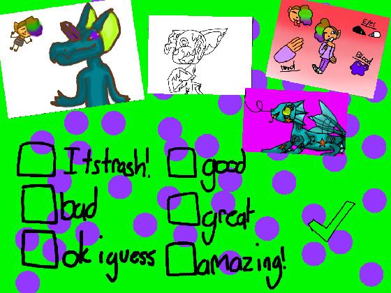 Rate Some Of My Art! ;w;