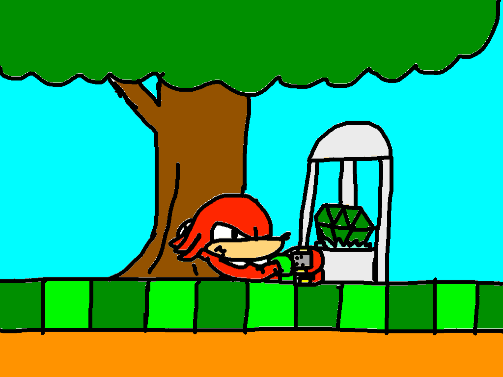 Sonic mega drive: knuckles 1