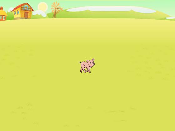 pig in a barn