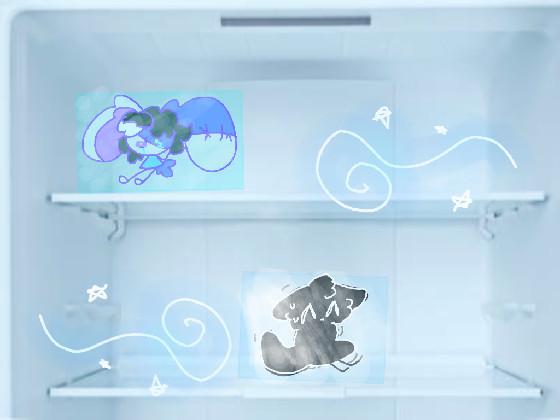 add your oc in a freezer!