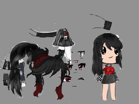 emo gacha life dress up