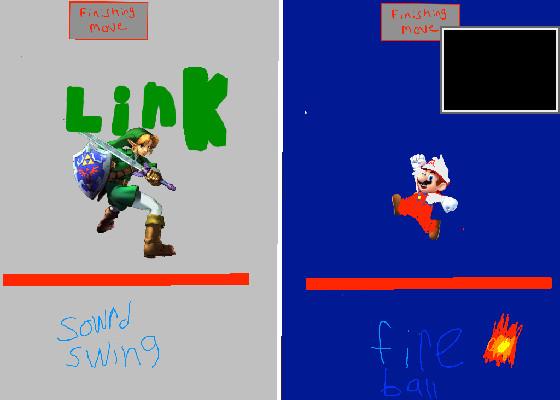 link vs mario  - copy 1