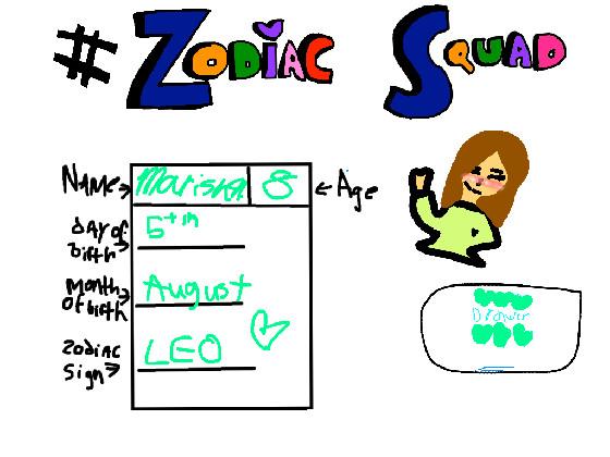 #Zodiac Squad Sign-Ups! (Quiz Included) - Unicorn Studios- ZGames, Field_Cat, TTW, Glo-Wolf, I Love Cake, etc. 1