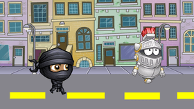 ninja catch knight