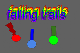 falling trails