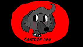 Cartoon dog