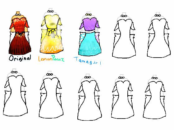 re:🏵design a dress🏵 1