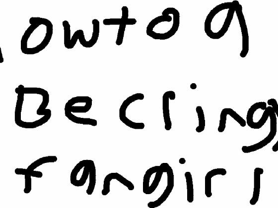 how to be a cringy fangirl