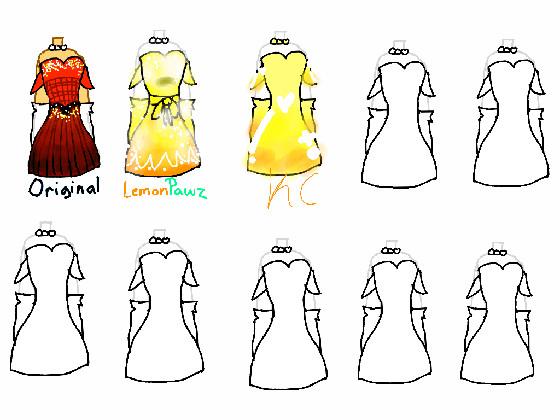 re:🏵design a dress🏵 1