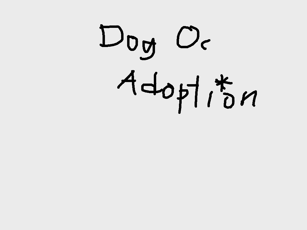 Dog Oc Adoption