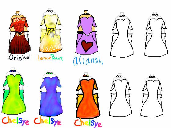 re:re:🏵design a dress🏵 1 1