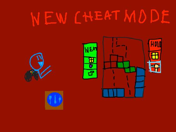 New cheat mode Tetris!