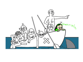 add your oc on a boat