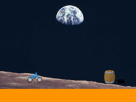 moon gravitation Bike run