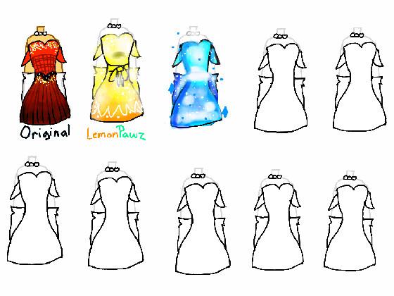 re:🏵design a dress🏵 1