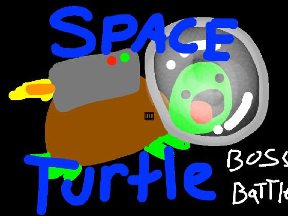 Retro Space Turtle (boss fight)