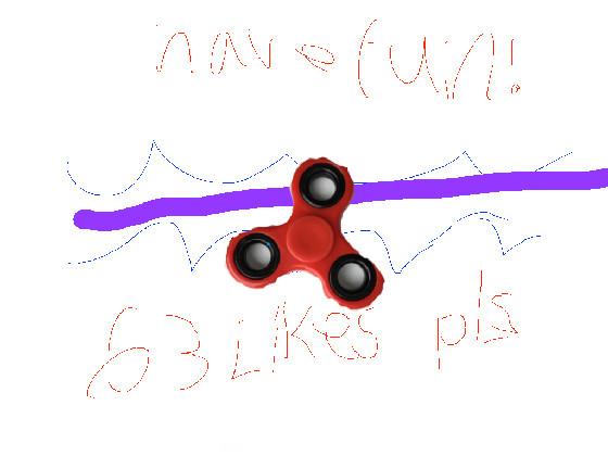 My first fidget spinner