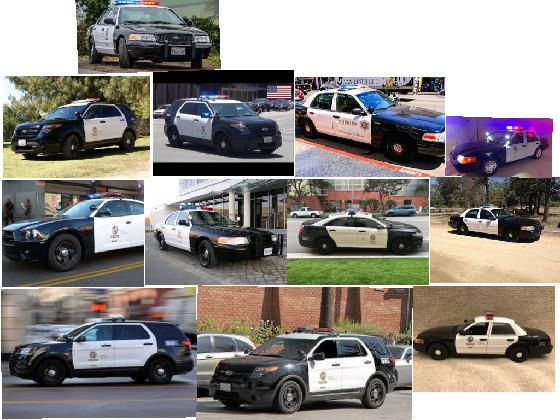 LAPD Police cars🚔🚔🚔