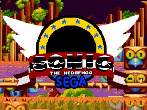 Sonic The Hedgehog title screen