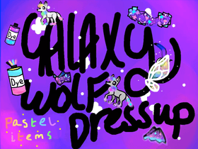 Galaxy wolf dressup