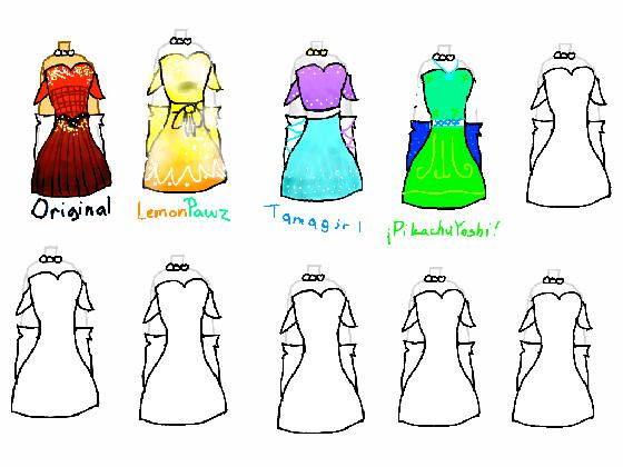 re:re:🏵design a dress🏵