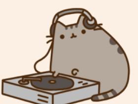 Pusheen plays we will rock you