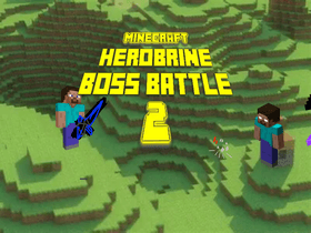 minecraft herobrine boss battle