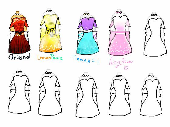 re:🏵design a dress🏵 1 1