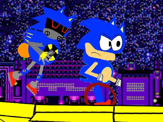 Sonic Vs Metal animation 1