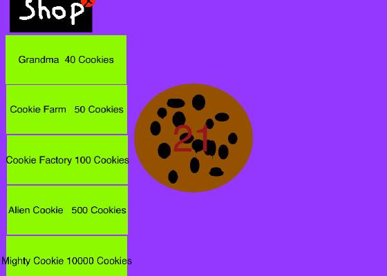 Cookie clicker