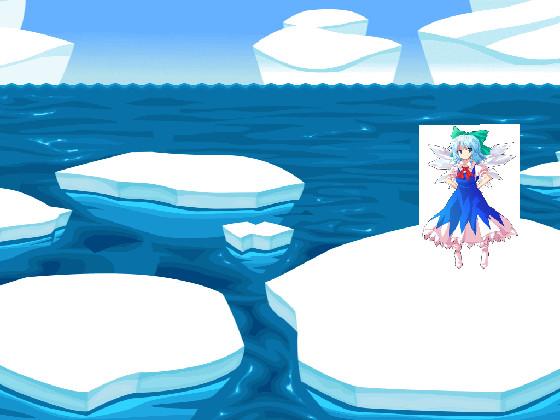 put a touhou character in the cold