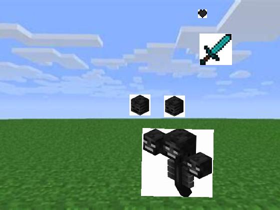 Minecraft Wither battle 1