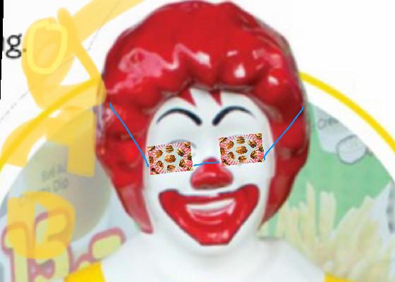 when Ronald McDonald is sus